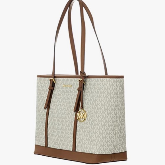 MICHAEL KORS TOP ZIP LARGE TOTE VANILLA COLOR - Picture 10 of 15